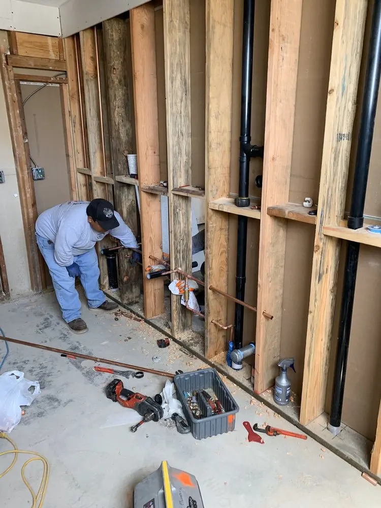 Commercial rough-in plumbing for Commercial Plumbing in Indian Spring Estates